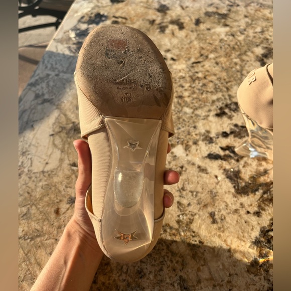 DIOR etoile lucite pumps in pink - Picture 4 of 7